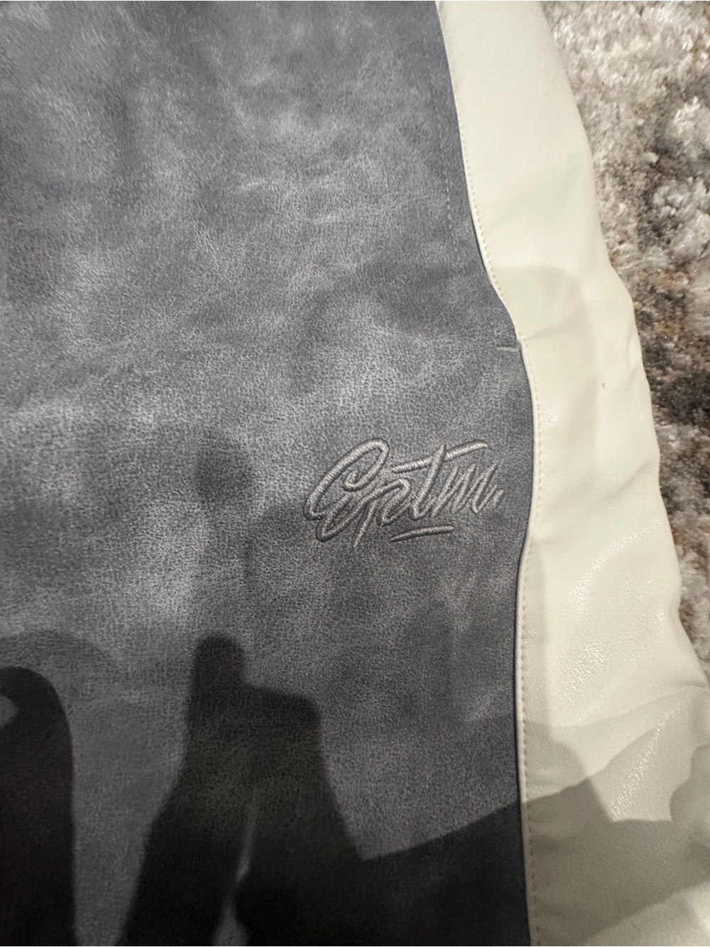 Gray Drawstring Bottoms - Picture 4 of 5